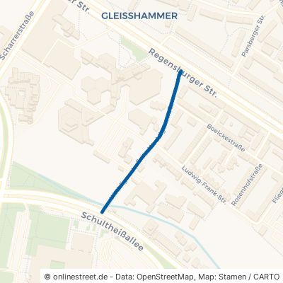 Weddigenstraße Nürnberg Gleißhammer 