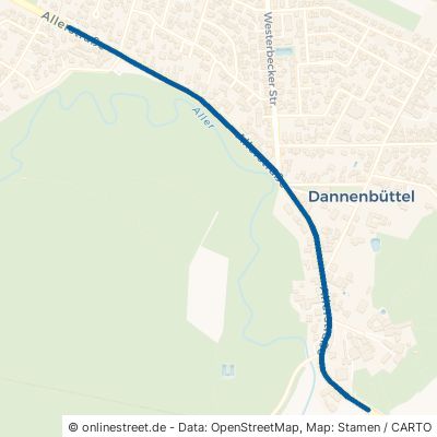 Allerstraße Sassenburg Dannenbüttel 
