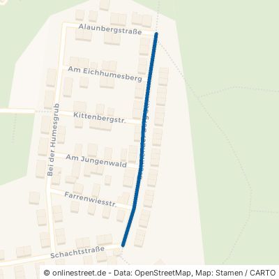Brennender Berg Straße Saarbrücken Dudweiler 
