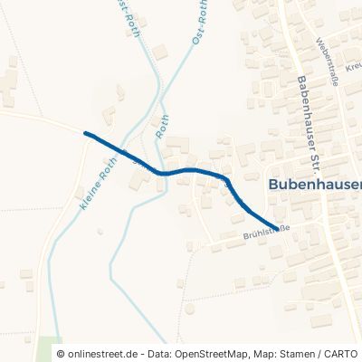 Burgstraße Weißenhorn Bubenhausen 
