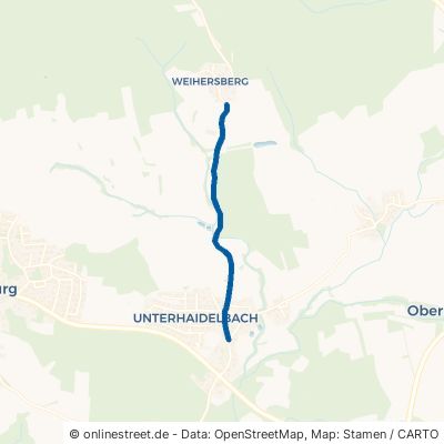 Moritzbergstraße Leinburg Unterhaidelbach 