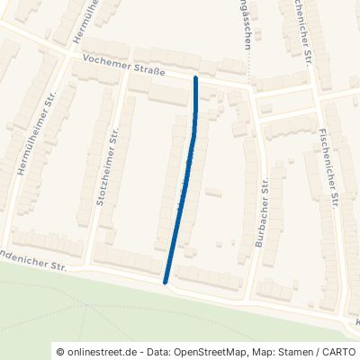 Alstädter Straße Köln Zollstock 