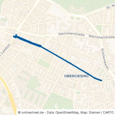 Deisenhofener Straße München Obergiesing 