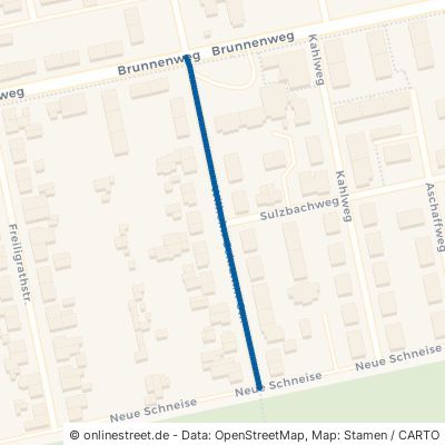 Wilhelm-Schramm-Straße Offenbach am Main Tempelsee 