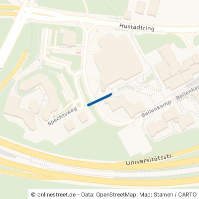 Fußgängerbrücke Bellenkamp 44801 Bochum Querenburg 