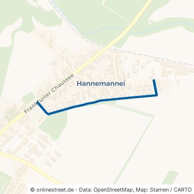 Schneeberger Weg Beeskow 