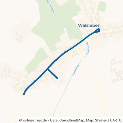 Dorfstraße Walsleben Gottberg 