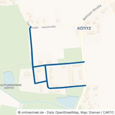 Kötitzer Straße Wermsdorf Calbitz 