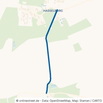 Neuheger Weg Mucheln Hasselburg 