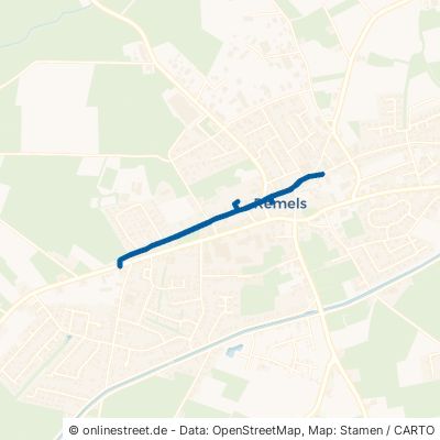 Alter Postweg Uplengen Remels 