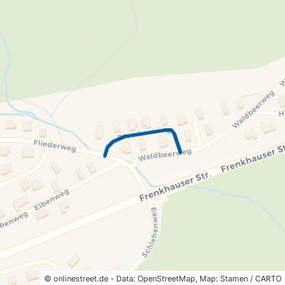 Brombeerweg 59872 Meschede Frenkhausen Frenkhausen