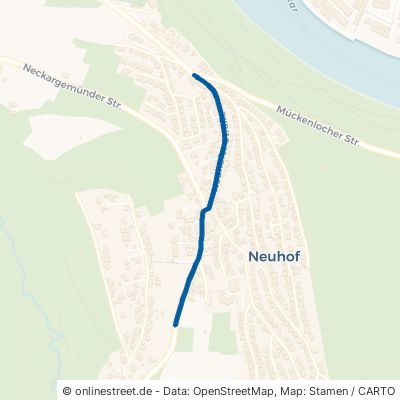 Neuhofer Straße Neckargemünd 