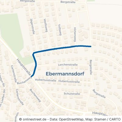 Waldstraße Ebermannsdorf 