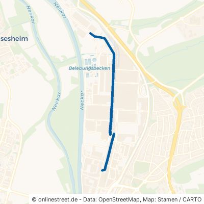 A-Straße Neckarsulm 