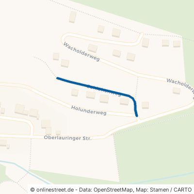 Schlehenweg Sulzfeld Leinach 
