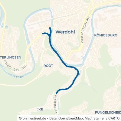 Versestraße Werdohl Versevörde 
