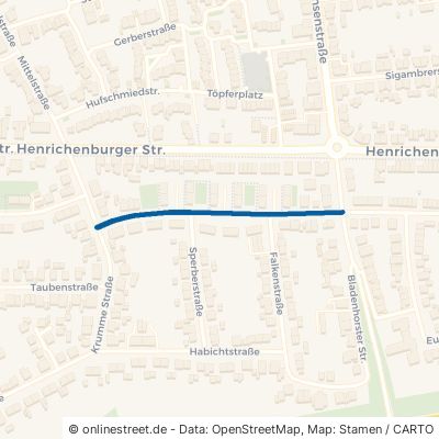 Bussardstraße Recklinghausen Suderwich 