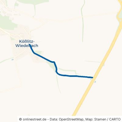 Nessaer Weg Weißenfels Langendorf 