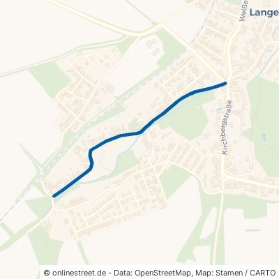 Obergreißlauer Straße Weißenfels Langendorf 