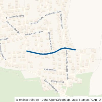 Kurt-Schumacher-Straße Heroldsbach Thurn 