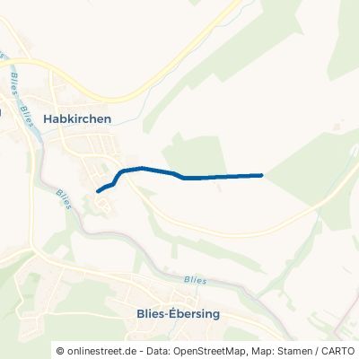 Martinstraße Mandelbachtal Habkirchen 
