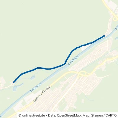 Strailachweg Piding Staufenbrücke 