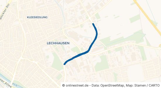 Meraner Straße Augsburg Lechhausen Lechhausen