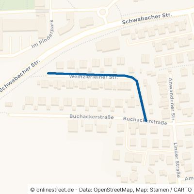 Weinzierleiner Straße Zirndorf 