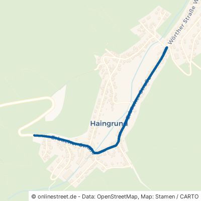 Erbacher Straße Lützelbach Haingrund 