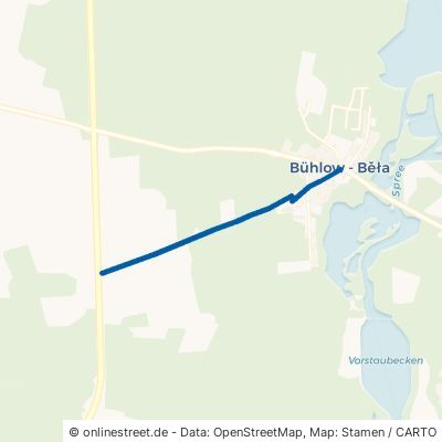 Pflasterweg Spremberg Bühlow 
