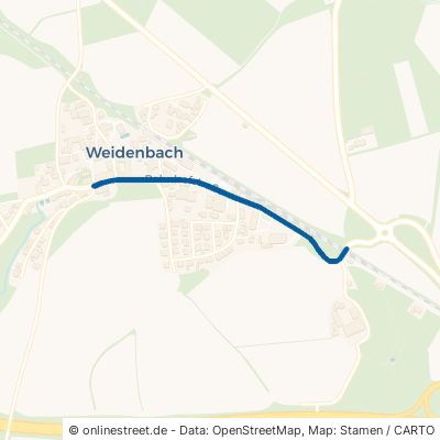 Bahnhofstraße Heldenstein Weidenbach 