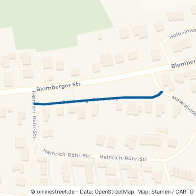 Dürerweg Detmold Innenstadt 