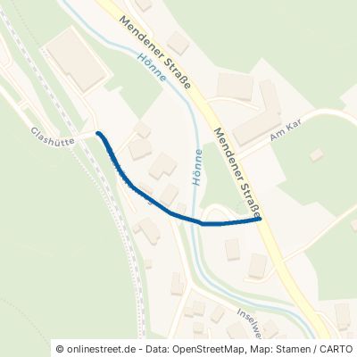 Glashüttenweg Balve Volkringhausen 