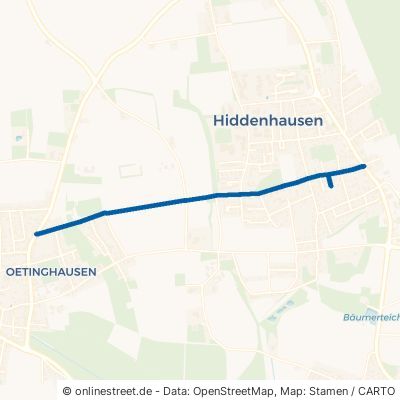 Mittelpunktstraße Hiddenhausen Oetinghausen 