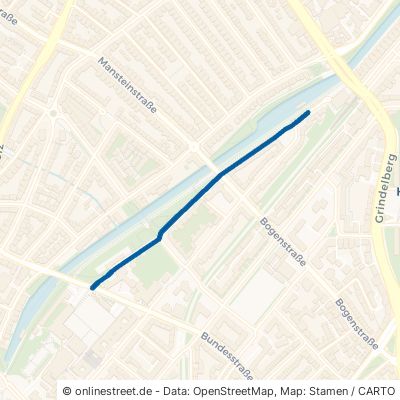 Kaiser-Friedrich-Ufer 20253 Hamburg Harvestehude Bezirk Eimsbüttel