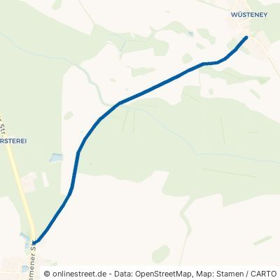 Wüsteneyer Weg Süderholz Poggendorf 