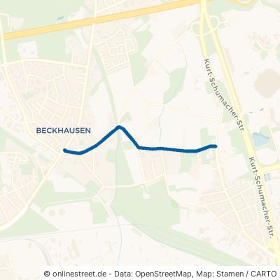 Flurstraße Gelsenkirchen Beckhausen-Sutum 