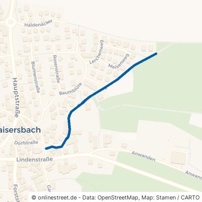 Ortswiesenweg 73667 Kaisersbach Täle 