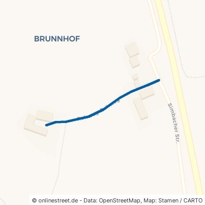 Rehweg Landau an der Isar Brunnhof 