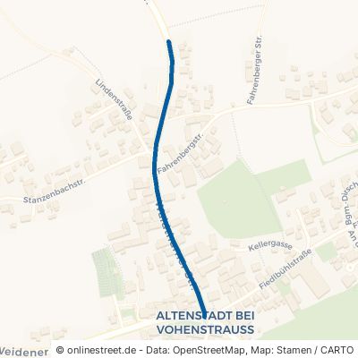 Waldthurner Straße Vohenstrauß Altenstadt 