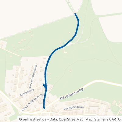 Hirschrodaer Straße Dornburg-Camburg Dornburg 