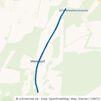 Voigdehäger Weg Wendorf 