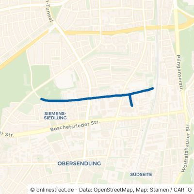 Zielstattstraße München Sendling-Westpark 