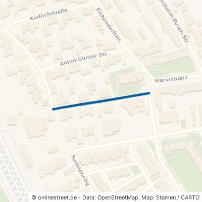 Guttenbrunnstraße Mering Sankt Afra 