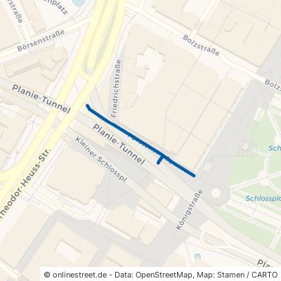 Fürstenstraße Stuttgart Mitte 