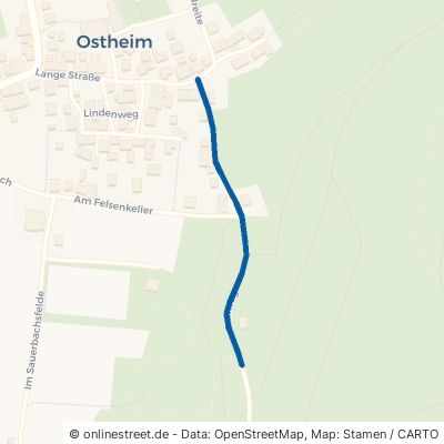 Triftweg Liebenau Ostheim 