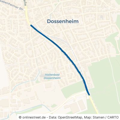 Handschuhsheimer Landstraße Dossenheim 