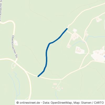 Nasser Weg Sankt Georgen im Schwarzwald 