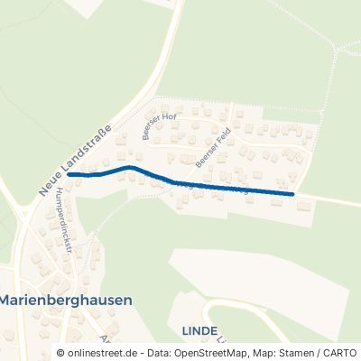 Beerser Weg Nümbrecht Marienberghausen 