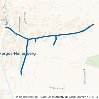 Dörntal Steinbach-Hallenberg Herges-Hallenberg 